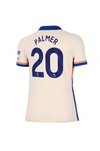 Chelsea Cole Palmer #20 Fotballdrakt Borte Klær Dame 2024-25 Korte ermer